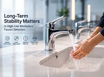 When Compliance Is Expected, Long-Term Stability Matters More in High-Use Workplace Faucet Selection