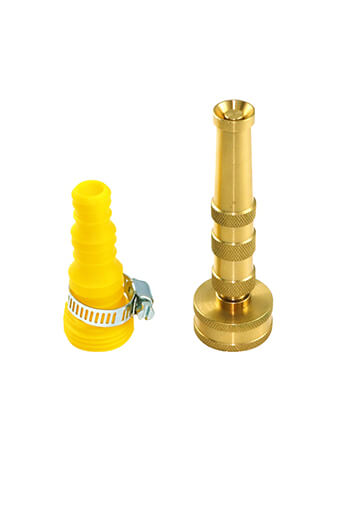 4" Hose Nozzle W/ Plastic Hose Connector