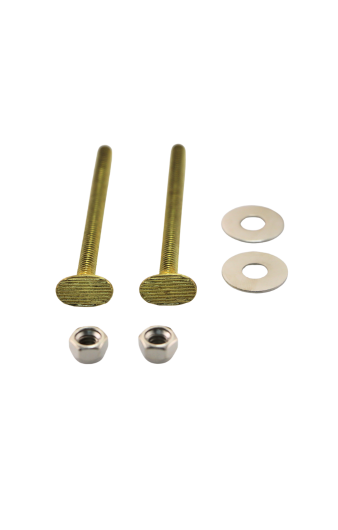 Toilet Bolt Set 1/4" x 3-1/2"