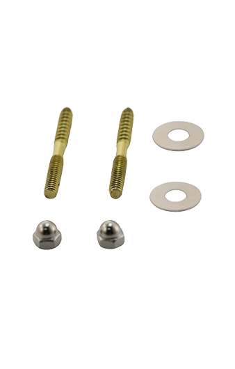 Toilet Screw Set 1/4" X 2-1/2"