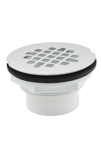 DR10001 - White PVC Shower Drain