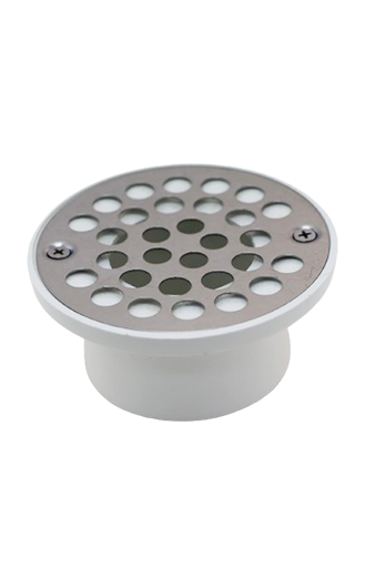 White Shower drain (DR10012 Model)