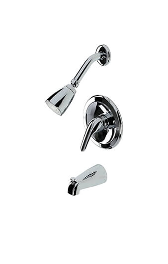 Single Handle Tub and Shower Faucet