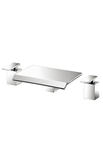 Wall Mount Bathtub Faucet Waterfall Tub