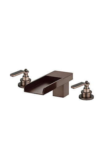 Tub Faucet with Waterfall Tub Spout
